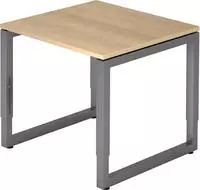 REGO 8 G - 80 x 80 h&ouml;henverstellbar Eiche/Graphit