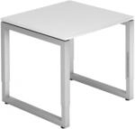 REGO 8 S - 80 x 80 h&ouml;henverstellbar Wei&szlig;/Silber