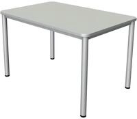 Schreibtisch Prime 120x80cm lichtgrau