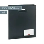 Brunnen FACT!pp, Polypropylen (PP), Schwarz, A4, 250 mm, 310 mm, 50 mm - Schwarz