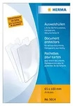 HERMA 5014, Kartenetui, Transparent, Polypropylen (PP), 65 mm, 100 mm, 25 St&uuml;ck(e) -