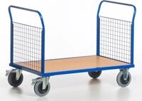 Rollcart Gitter-Doppelstirnwandwagen 850x500mm mit 500kg Tragkraft