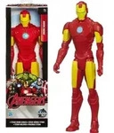 Hasbro Avengers Titan Hero Figur sort. - Rot/Gelb