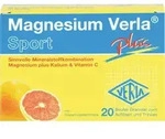 Magnesium Verla plus Sport Granulat, 20 St. Beutel