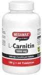 MEGAMAX Power & Sport L-Carnitin 1000 mg Tabletten, 60 St. Tabletten