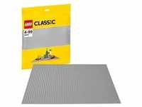 LEGO 10701 Classic Graue Bauplatte, 38 cm x 38 cm, Lernspielzeug, kreatives Spielen