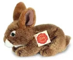 Hase sitzend, braun, 19 cm, Pl&uuml;sch - Braun