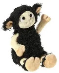 FRIENDSHEEP Blacky Moonlight floppy, 21cm - Schwarz