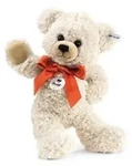 Steiff Teddyb&auml;r Lilly mit Schleife creme 28 cm 111556