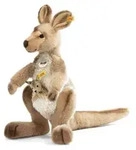 Steiff Kango Kaenguru 40 mit Baby 064623 - Bunt