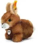 Steiff Hase Hoppel braun 14 cm 080081 - Bunt