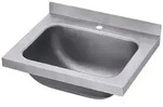 Handwaschbecken, Waschbecken, Edelstahl, 40x31x14cm