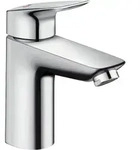 Hansgrohe Logis Waschtischmischer 100 CoolStart Chrom ohne Ablaufgarnitur - Silber