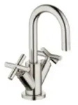 Dornbracht 22302892-06 WT-ELB mit Ablaufgarnitur Tara. - Silber