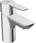 Hansa Waschtisch-Einhand-Einlochbatterie XS HANSALIGNA DN 15 verchromt - Silber
