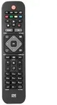 One for All URC 1913 Ersatzfernbedienung f&Atilde;1/4r alle Philips TVs - Schwarz/Grau