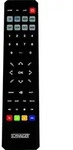 Schwaiger UFB4801 031, IR Wireless, Schwarz, AUX1, DVD/Blu-ray, SAT, TV, VCR,