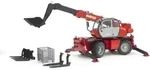 Bruder, Manitou Teleskoplader MRT 2150 1:16 mit Zubeh&ouml;r, 1 St&uuml;ck - Schwarz/Rot