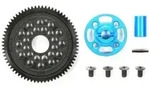 Tamiya 54500, Zahnradsatz, Schwarz, Blau - Schwarz/Blau