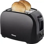 Tristar BR-1025 Toaster, 2 Scheibe(n), Schwarz, Kunststoff, Tasten, Drehregler, 800