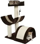 Kerbl Kratzbaum Safari 83 cm Dunkelbraun - Braun