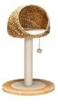 Karlie Banana Leaf II Kratzbaum - Pl&uuml;sch/Sisal/Bananenbl&auml;tter - Beige - 93x56x56