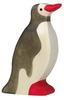 Holztiger - 80211 - Pinguin, stehend, Holz, handbemalt, 8cm