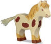 Holztiger - 80044 - Pony, stehend, Holz, 11cm x 2,8cm x 12cm