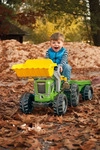 rolly toys Kiddy Futura gr&uuml;n Trettraktor + Kid Trailer + Kid Lader, Ma&szlig;e: