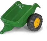 rolly toys Kid Trailer einachsiger Anh&auml;nger, gr&uuml;n/gelb, Ma&szlig;e: 57x46,5x26,5 cm; 12