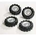 rolly toys Luftbereifung f&uuml;r Traktoren 4 x 310x95, silber, Ma&szlig;e: (4x)...