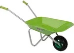 Esschert Design Kinderschubkarre gr&uuml;n; KG97 - Schwarz/Gr&uuml;n/Grau