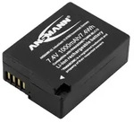 ANSMANN Kamera Akku DMW-BLC12 7,4V 1000 mAh, f&uuml;r Panasonic Lumix G... uvm. - Schwarz