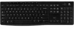 Logitech K270, Volle Gr&ouml;&szlig;e (100%), Kabellos, RF Wireless, QWERTY, Schwarz -...