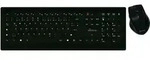 MediaRange MROS104, Volle Gr&ouml;&szlig;e (100%), Kabellos, RF Wireless, QWERTZ, Schwarz,