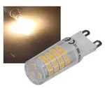 ChiliTec LED Stiftsockel G9, 4W, 270lm 3000k, 330&deg;, 230V, warmwei&szlig;