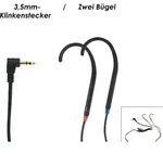 Geemarc CLHOOK3 - 2 Induktionsohrb&uuml;gel 3,5mm - Braun