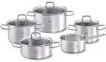 Fissler Viseo / Edelstahl-Topfset, 5-teilig, Kochtopf-Set, T&ouml;pfe mit...