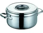Bratentopf 22cm &Oslash;, 3,40 l Romana - Silber