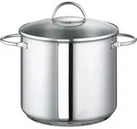 ROHE Germany Edelstahl-Suppentopf Ravenna, 24 cm, ca. 9 Liter, mit Deckel