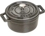 Staub Minis, Einzelpfanne, Grau, Eisenguss, 0,25 l, 10 cm, 700 g - Grau