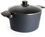 Woll Diamond Lite Topf mit Glasdeckel in Box - Induktiv -, &Oslash; 28 cm, 15.5 cm hoch -