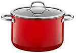 WMF 21.0129.7048, Rund, Rot, Silargan, Edelstahl, Induktion, Gas, Elektro, Keramik,