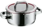 WMF 0760206380, Rot, Edelstahl, Edelstahl, Edelstahl, Edelstahl, Glas, Gas, Induktion
