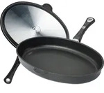 AMT Gastroguss FISH PAN 4127 Bratpfanne, Gusseisen/Gussaluminium,