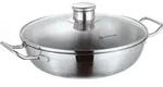 Schulte-Ufer PRO LINE I 6452-941-32 I Bratpfanne, 32 cm max. Durchmesser, Edelstahl,
