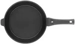 WMF 0576484291, Rund, Schwarz, Aluminium, PTFE, Keramik, Gas, Halogen, Induktion, 250
