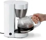 Cloer 5011 Filterkaffeemaschine f&uuml;r 8 Tassen, Warmhaltefunktion, Tropfstopp &