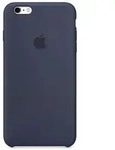 APPLE iPhone 6s Silicone Case Midnight Blue - Blau