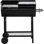 tepro Grillfass Detroit Holzkohlegrill, verstellbare Arbeitsh&ouml;he, Grillfl&auml;che 35 x